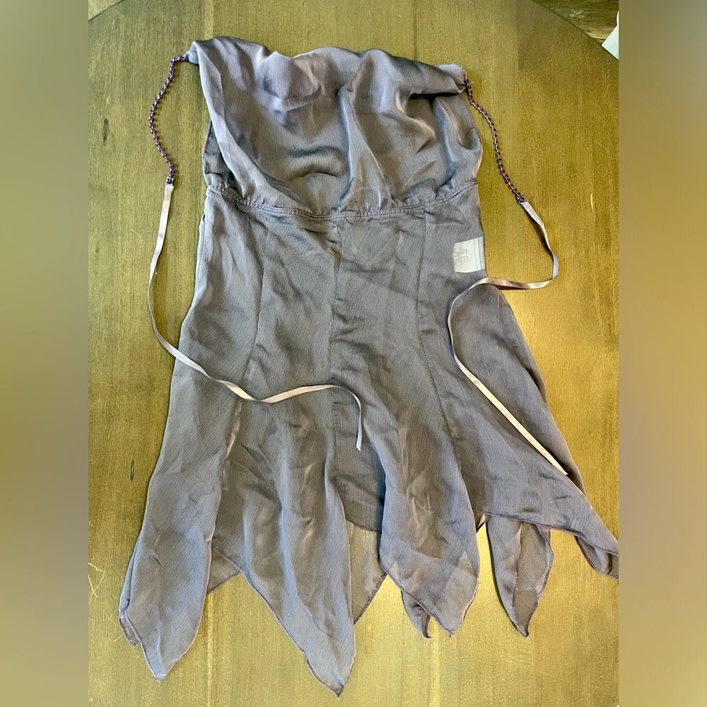 VTG sheer purple fairy lingerie set